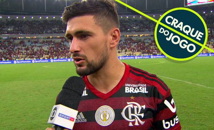 Eleito craque do jogo, Arrascaeta destaca elenco de peso do Flamengo: "Privilégio"
