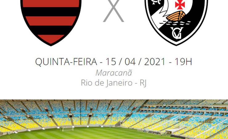 Flamengo x Vasco: veja escalações, desfalques e arbitragem