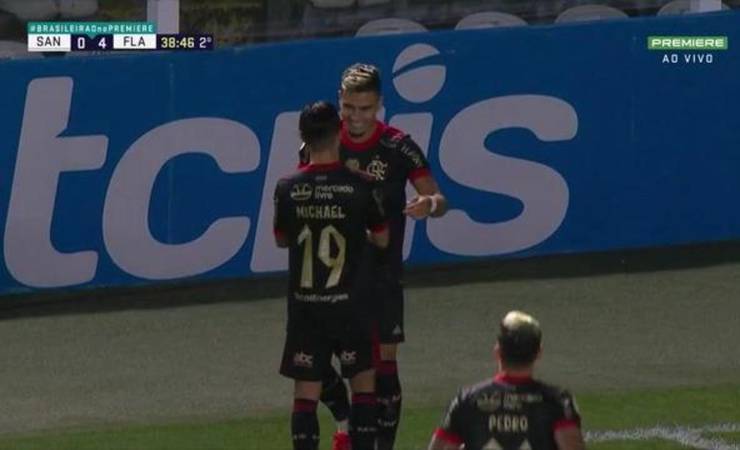 Gol, cruzamento de letra e boa impressão: os primeiros minutos de Andreas Pereira no Flamengo