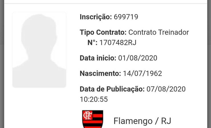 Domènec Torrent tem nome publicado no BID e está liberado para estrear pelo Flamengo contra o Atlético-MG