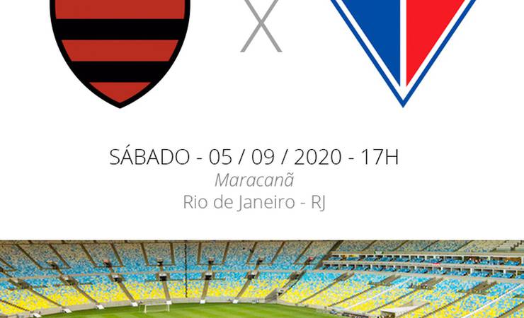 Flamengo x Fortaleza: veja onde assistir, escalações, desfalques e arbitragem