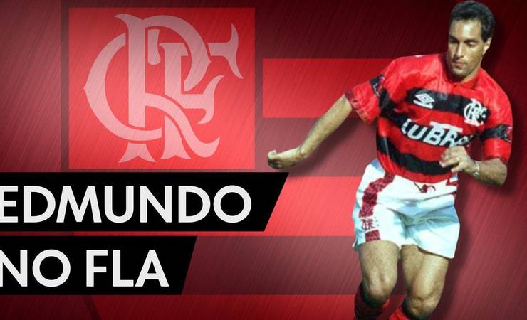 Há 25 anos, Edmundo chegava ao Flamengo para atuar com Romário e Sávio; relembre