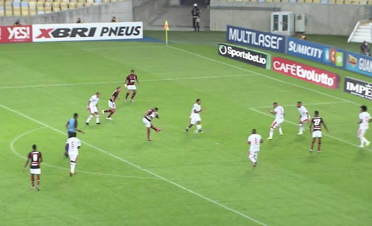 Análise: Flamengo coloca em prática o "velho normal", loteia metade do campo e não dá chances ao Bangu
