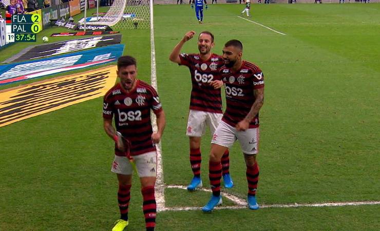 Atuações do Flamengo: Arrascaeta e Gabigol levam maiores notas, e Arão vai bem em vitória