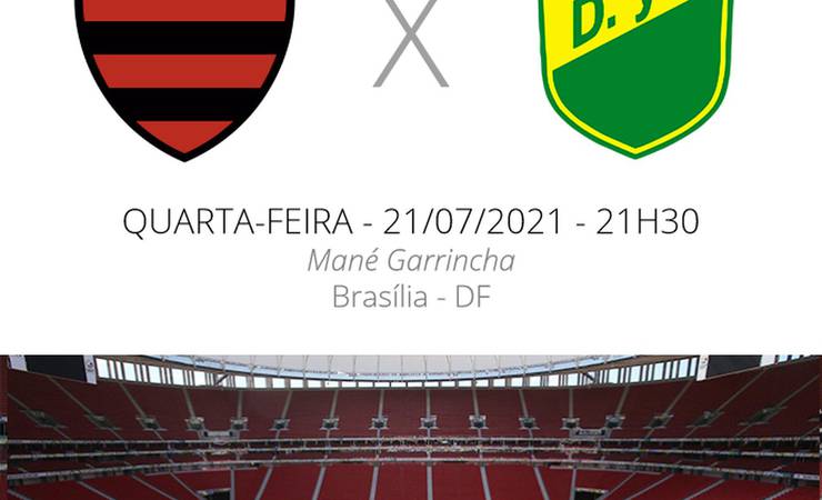Flamengo x Defensa y Justicia: veja as escalações, desfalques e arbitragem