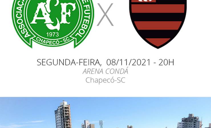 Chapecoense x Flamengo: veja onde assistir, escalações, desfalques e arbitragem