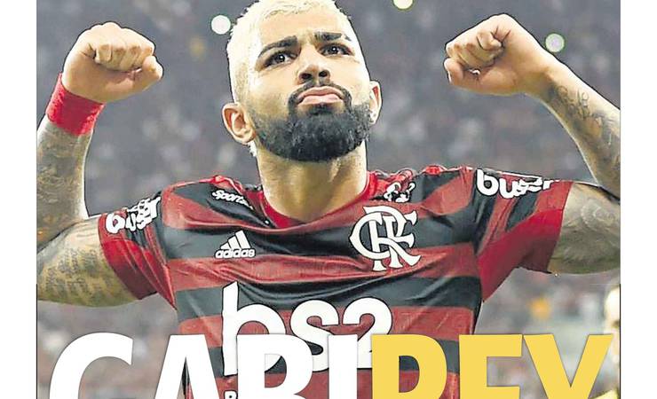 Gabigol é eleito o Rei da América; Flamengo coloca trio no pódio