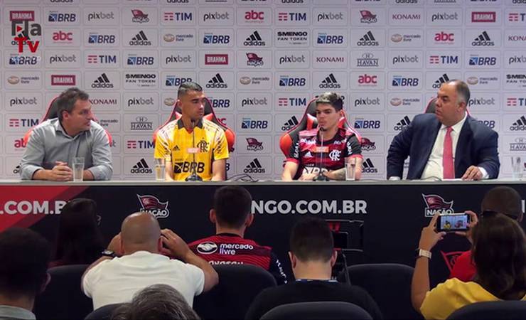 Ayrton Lucas e Santos comentam sobre a confusão com a torcida no CT