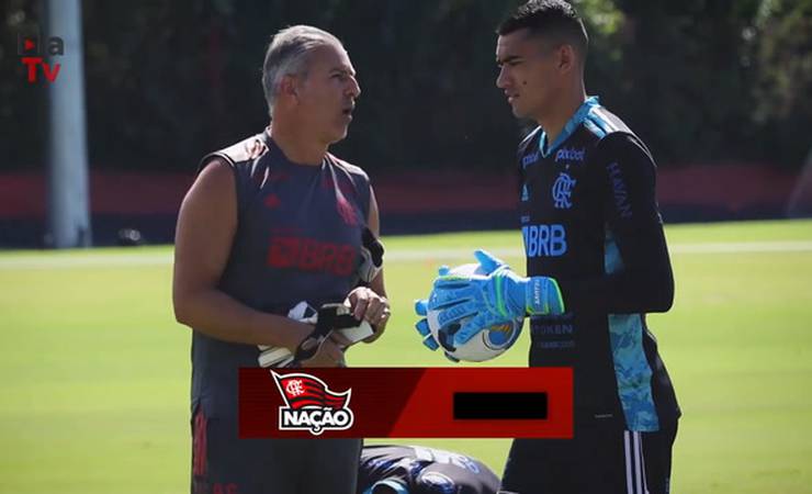 Santos fala de ansiedade para estrear com a camisa do Flamengo