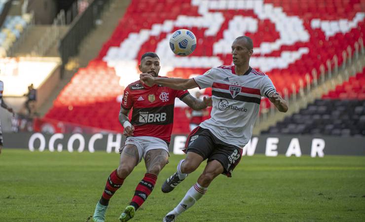 Veja onde assistir ao jogo entre Flamengo e São Paulo pelo Brasileirão