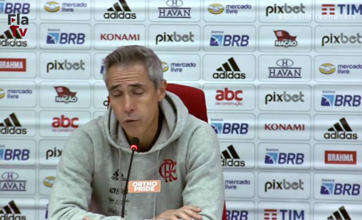 Paulo Sousa fala sobre as últimas atuações do Flamengo