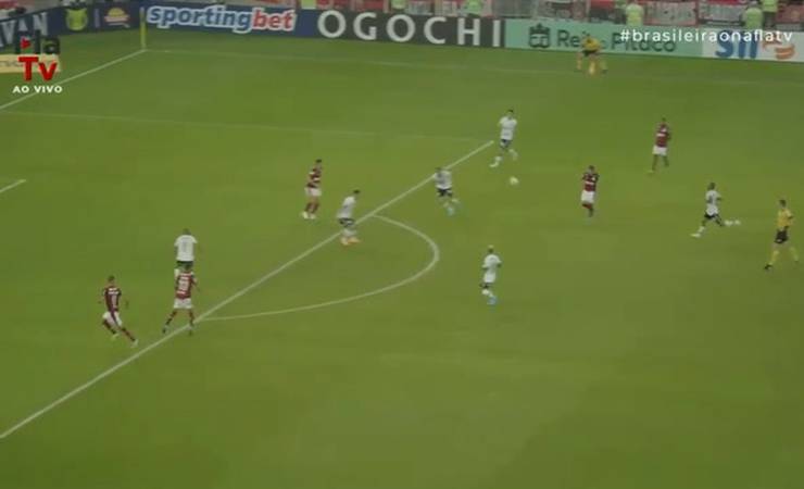 Thiago Maia quase faz gol incrível em vitória do Flamengo; assista
