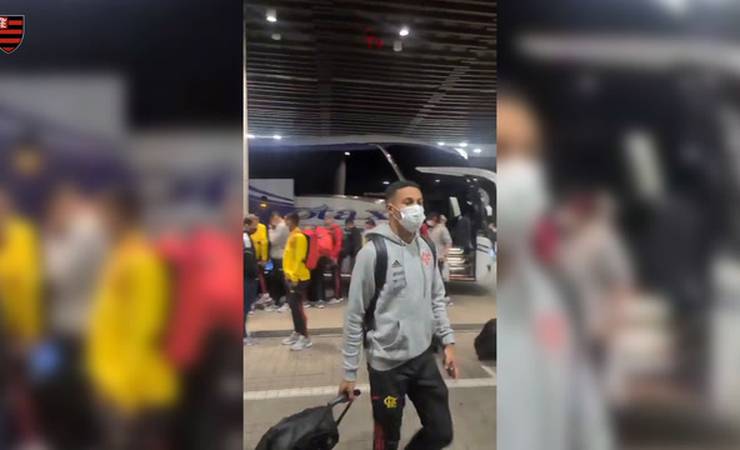 Flamengo desembarca na Colômbia para encarar o Tolima