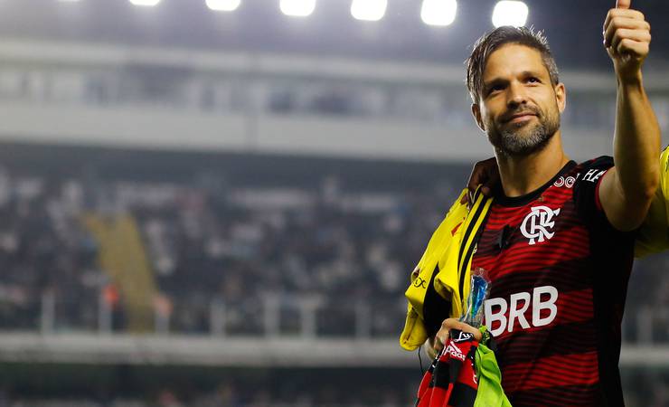 Com futuro incerto no Flamengo, Diego exalta Santos e Vila Belmiro: “Gratidão e respeito”