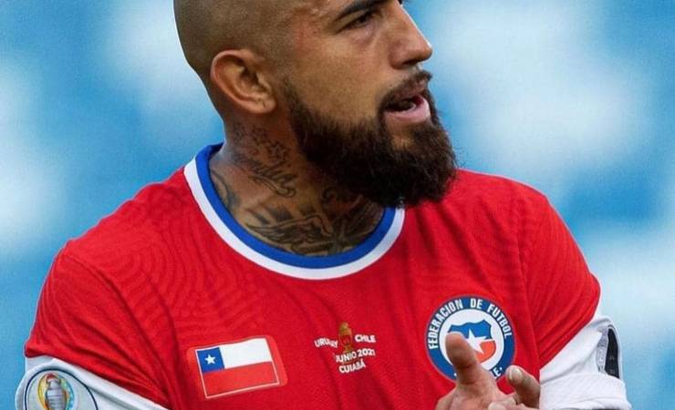 Vidal é esperado para assinar contrato e fazer exames no Flamengo nesta quarta-feira