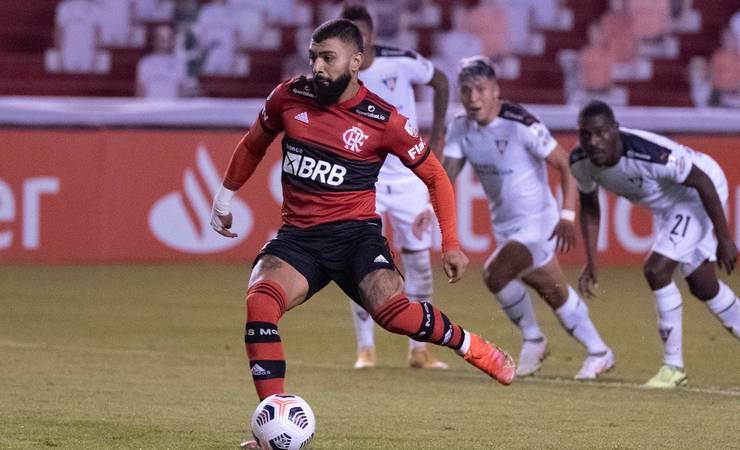 Gabigol exalta time do Flamengo: 'Não canso de dizer que é o melhor da América'