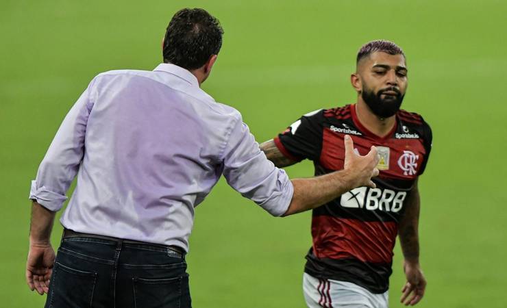 Flamengo anuncia que Gabigol ficará de fora da partida contra o Palmeiras