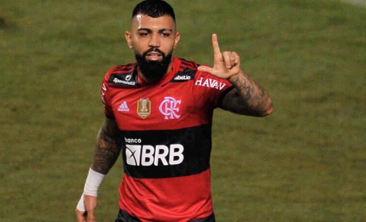 Gabigol ultrapassa Bebeto e se torna o 2º maior artilheiro do Flamengo na história do Brasileirão