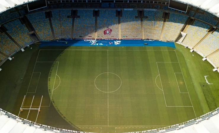 Maracanã ficará parado por 18 dias para recuperar as condições do gramado