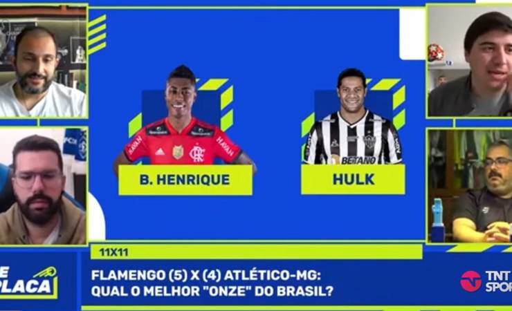 Debate do 11x11 de Flamengo e Atlético-MG esquenta no De Placa