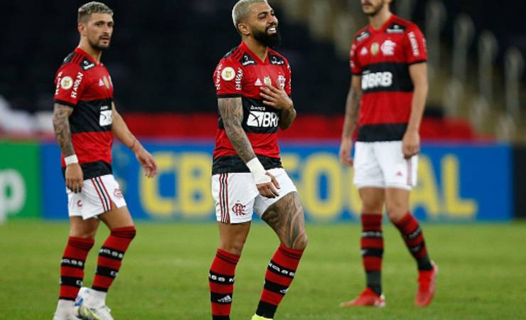 Gabigol provoca Grêmio após goleada do Flamengo na Copa do Brasil