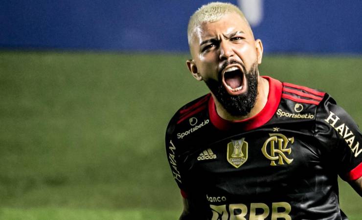 'Mexeram com a pessoa errada', afirma Gabigol, após goleada do Flamengo no Santos