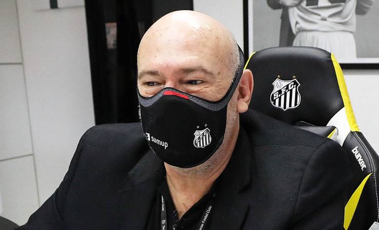 Presidente do Santos prega 'isonomia' em volta das torcidas e critica o Flamengo