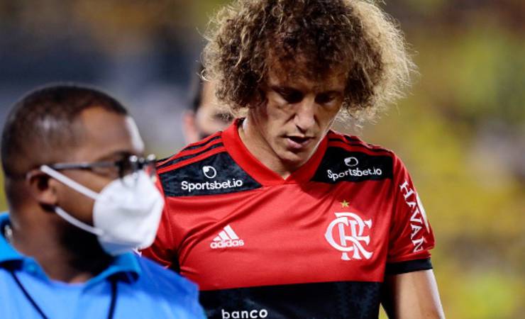 Flamengo: David Luiz tem lesão no adutor da coxa esquerda e vira desfalque contra o Athletico