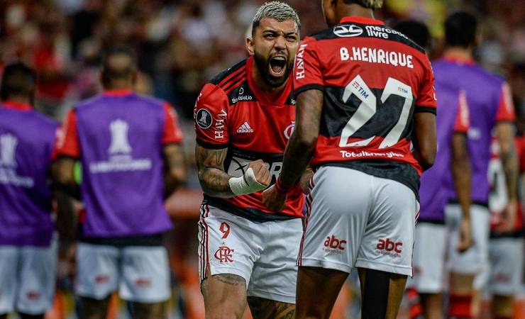 'Melhor do século': dupla Gabi e Bruno Henrique é exaltada por torcedores do Flamengo