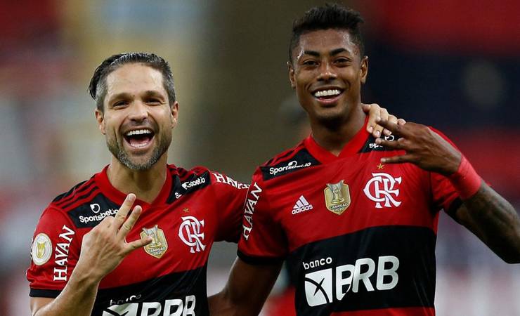 Bruno Henrique não treina e pode ser desfalque contra o Red Bull Bragantino