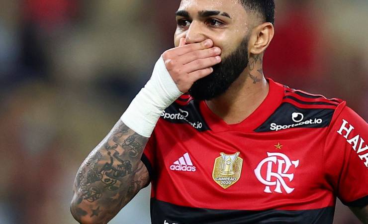 Gabigol desabafa após eliminação do Flamengo: 'Realmente é decepcionante'