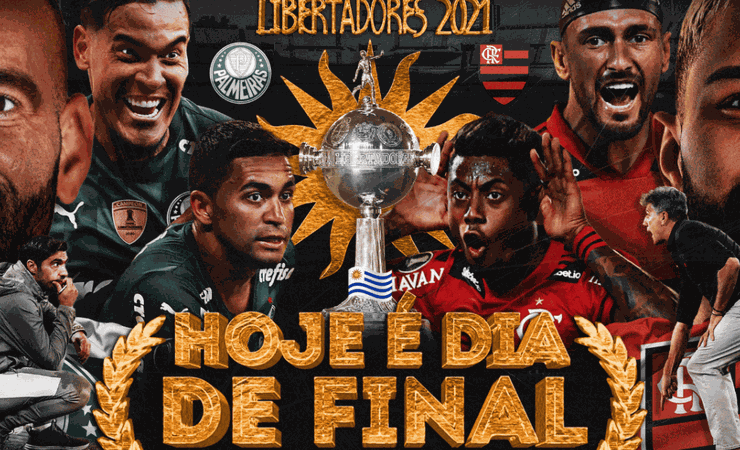 É dia de final! Palmeiras e Flamengo disputam o título da Libertadores da América