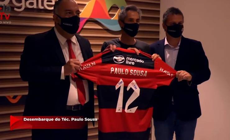 AGORA É OFICIAL! Paulo Sousa desembarca no Rio de Janeiro para se apresentar ao Flamengo