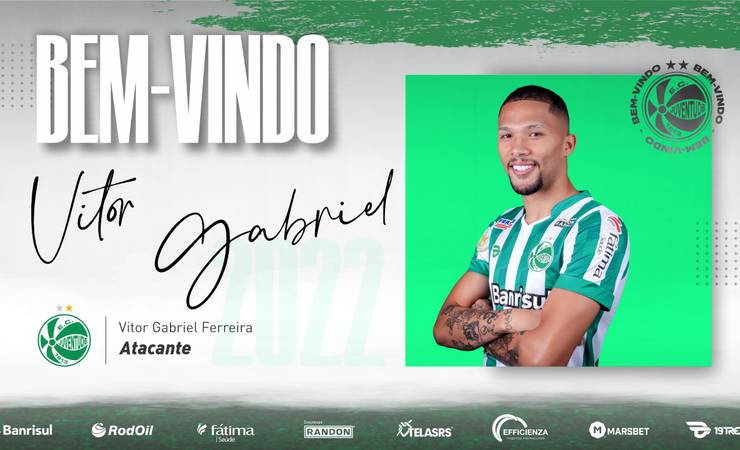 Juventude oficializa a chegada de Vitor Gabriel, emprestado pelo Flamengo