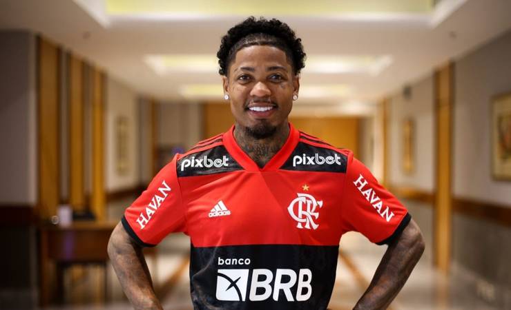 Flamengo anuncia contratação do atacante Marinho, do Santos