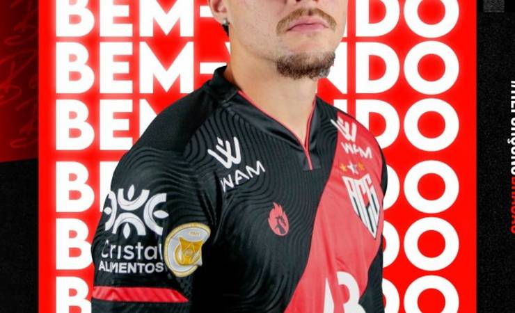 Gabriel Noga, do Flamengo, é o novo reforço do Atlético-GO
