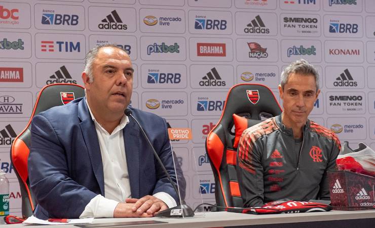 Marcos Braz nega desentendimento com Paulo Sousa: 'Relação é a melhor possível'