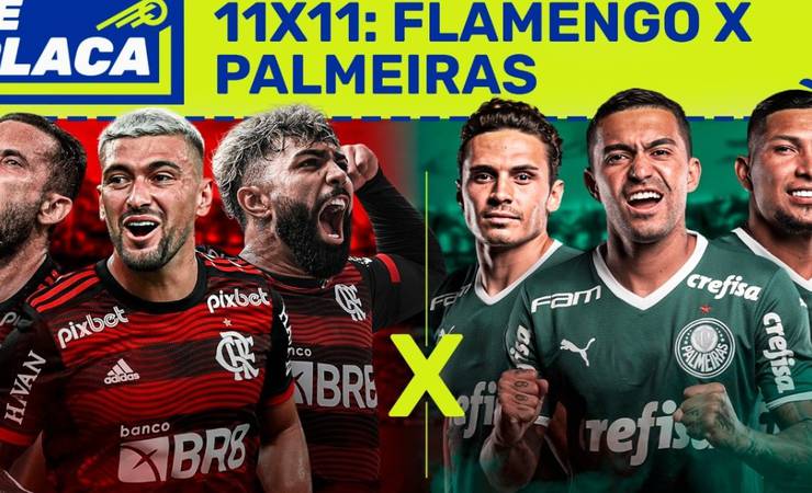 No De Placa, Palmeiras vence o 11x11 diante do Flamengo