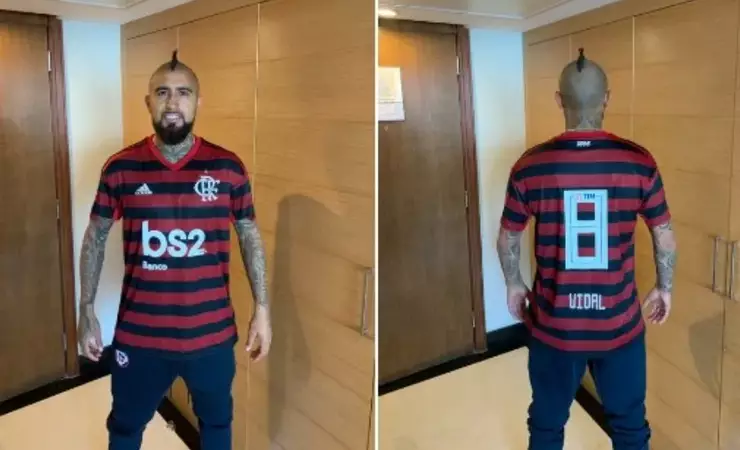 Arturo Vidal aguarda por proposta do Flamengo, afirma jornalista