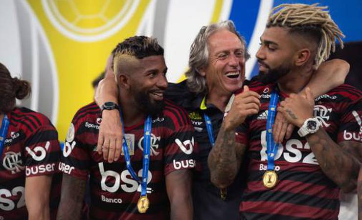 Jorge Jesus fala sobre relação com jogadores do Flamengo e revela: 'Foi o auge da minha carreira'