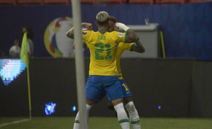 Gabigol, do Flamengo, manda mensagem de aniversário para Neymar: 'Ídolo e melhor do mundo'