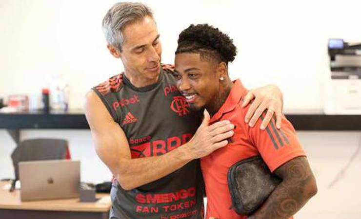 Marcos Braz comenta chegada de Marinho ao Flamengo e dá detalhes da negociação com o Santos