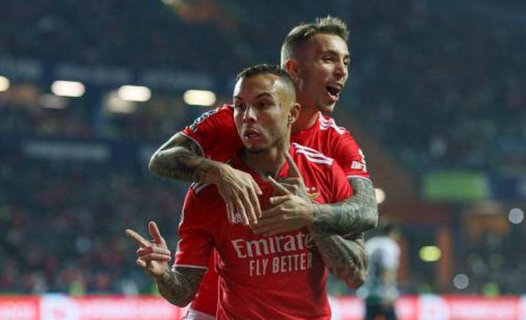 Everton Cebolinha marca, dá duas assistências e Benfica bate Tondela no Campeonato Português