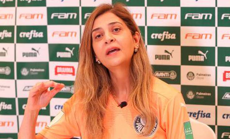 Leila descarta de vez Pedro no Palmeiras: 'O Flamengo não quer vender e ponto'