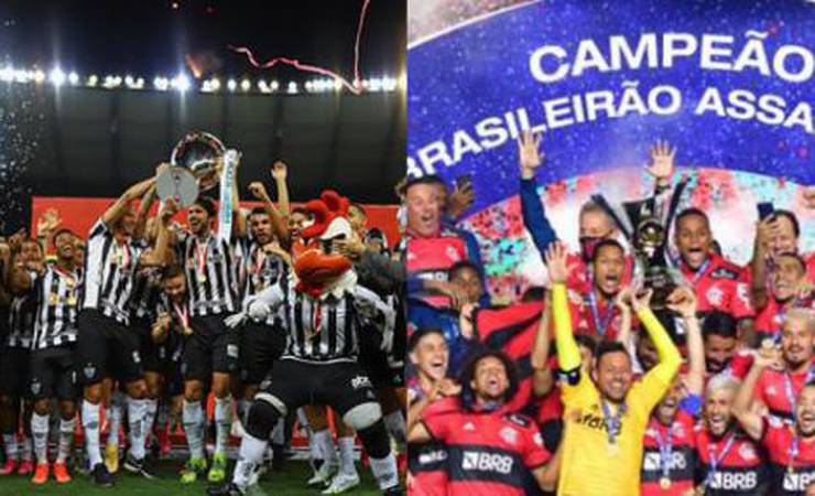 Vale muito! Veja rotas que Atlético-MG e Flamengo pegaram para almejarem títulos de ponta