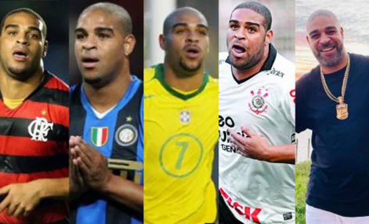 Adriano completa 40 anos: como vive hoje o Imperador do futebol?