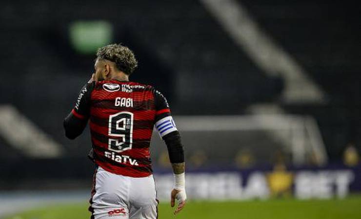 Gabi 'entende' função contra o Botafogo e abre leque de formações para Paulo Sousa no Flamengo