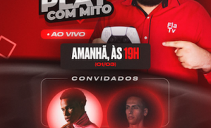 Flamengo: Fla TV terá programa exclusivo sobre games com apresentação do pro-player Mito Abdalla