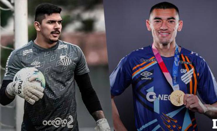 Interessam ao Flamengo: saiba as situações dos goleiros Santos e João Paulo e compare os números recentes