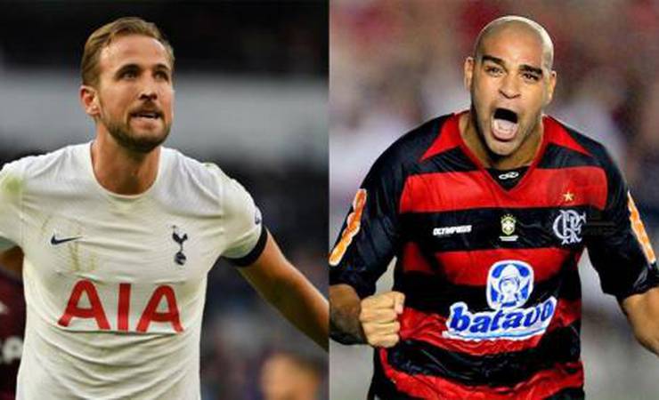 Harry Kane ou Adriano Imperador? Neto não fica em cima do muro e escolhe qual é o melhor atacante